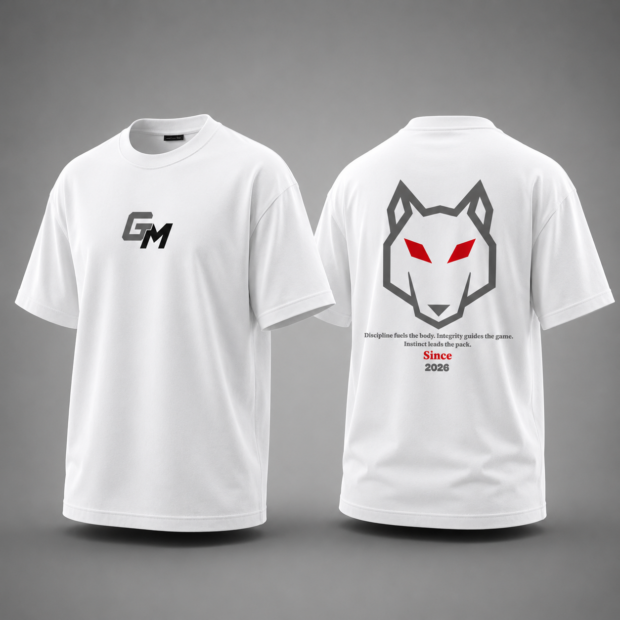 GM Wolf Oversize Shirt