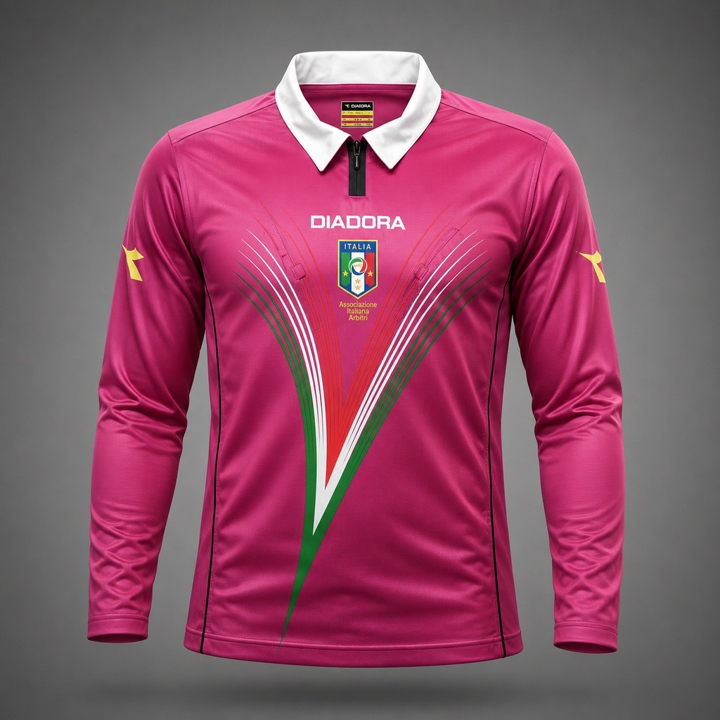 Diadora Italy Retro Ref-Trikot