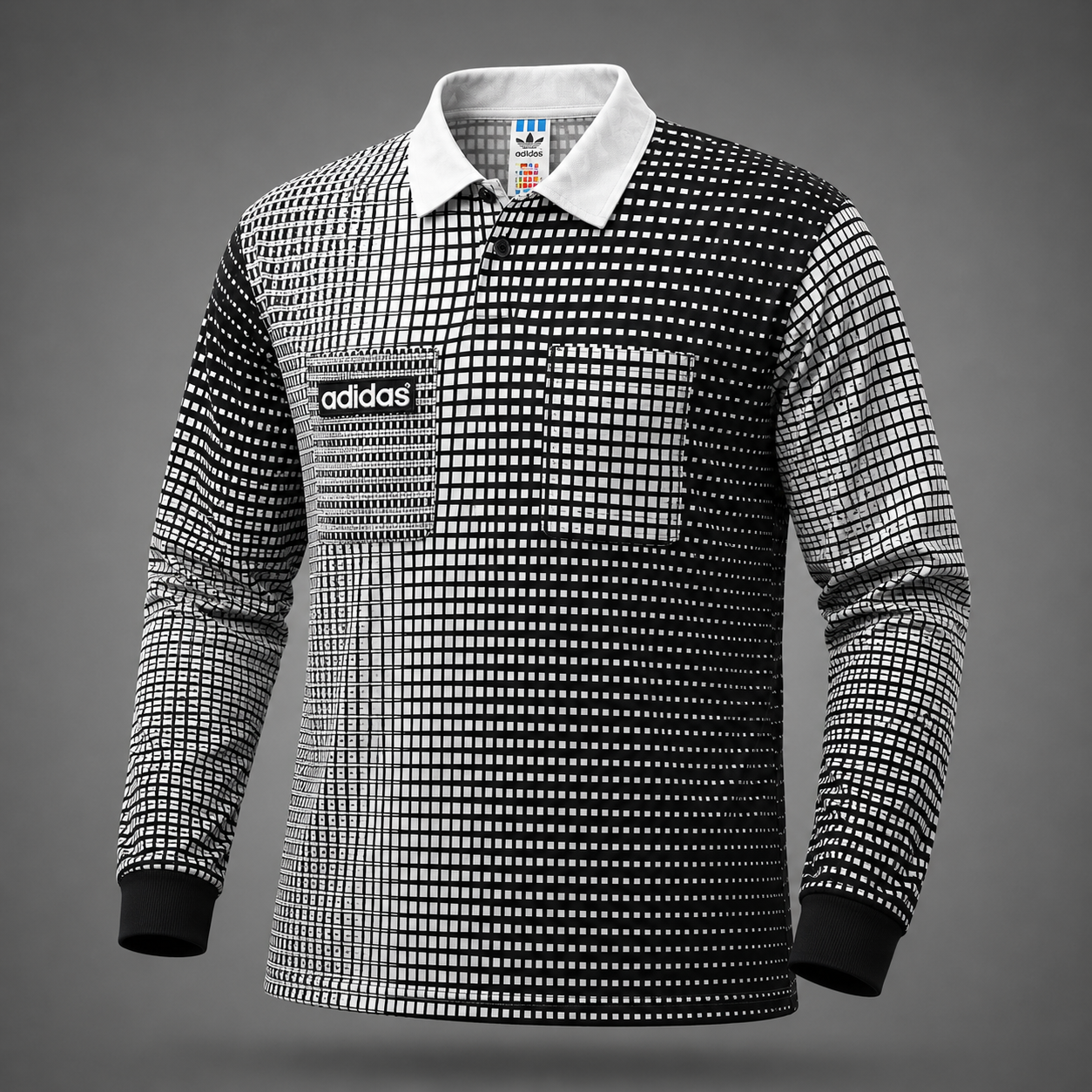 Adidas Retro Ref-Trikot 1990